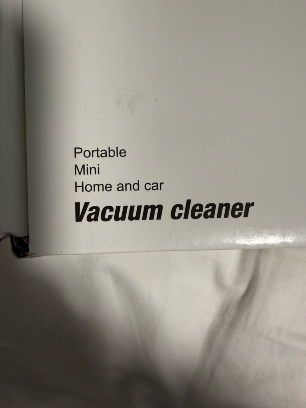 Portable Mini Vacuum Cleaner - Silver/Black - Picture 2 of 9